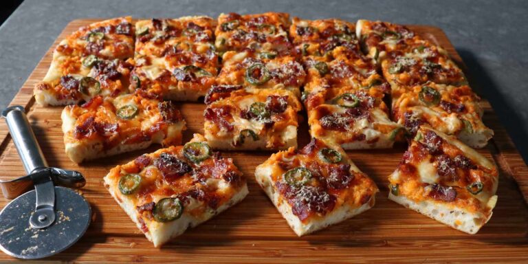 Sweet Potato and Bacon Pizza Recipe