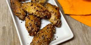 2-Ingredient Everything Bagel Chicken Wings Recipe