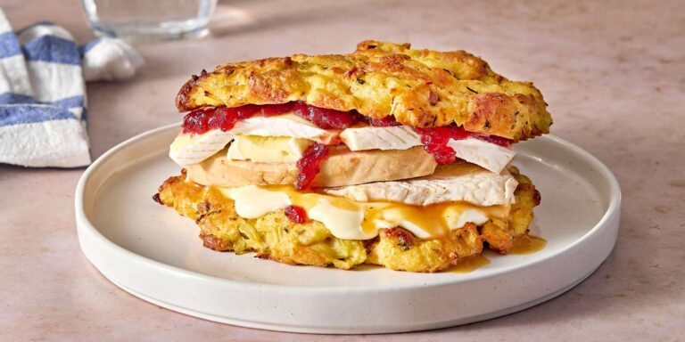 Smashed Stuffing Sandwich