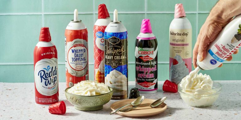 I Tried 8 Canned Whipped Creams, and the Best One Was a Total Shocker