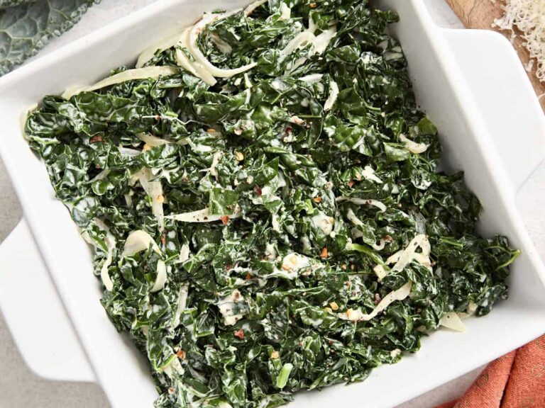 Creamed Kale – Budget Bytes