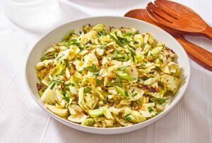 Roasted Cabbage Salad with Citrus Vinaigrette