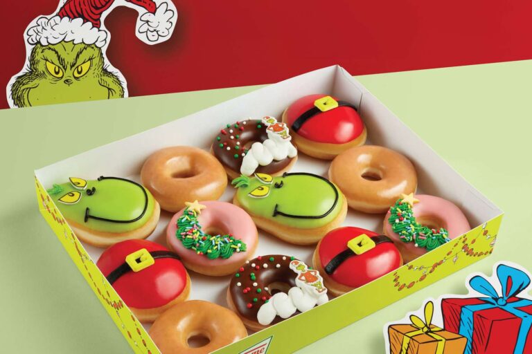 Krispy Kreme Launches New Holiday Doughnuts