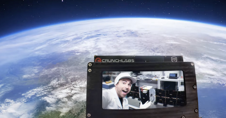 You can take a selfie with the Earth using this YouTuber’s satellite