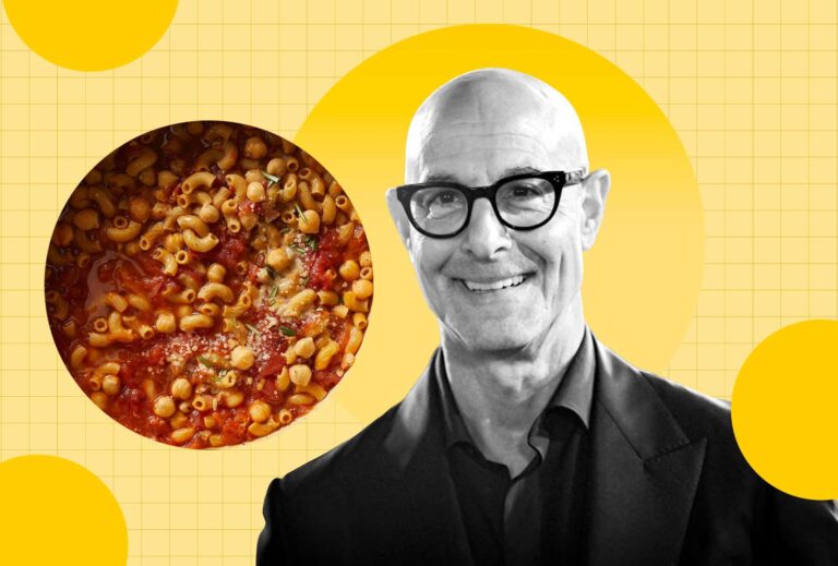 Stanley Tucci’s Cozy Pasta e Ceci Recipe