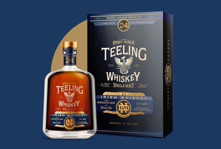 Teeling Releases a New 24-Year-Old Whiskey in Collaboration With the Notre Dame Fighting Irish