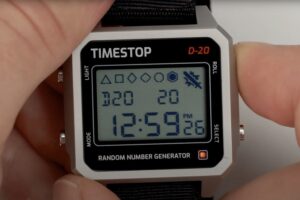 This ‘D-20’ Watch Will Celebrate Your Crits in Dungeons & Dragons Games