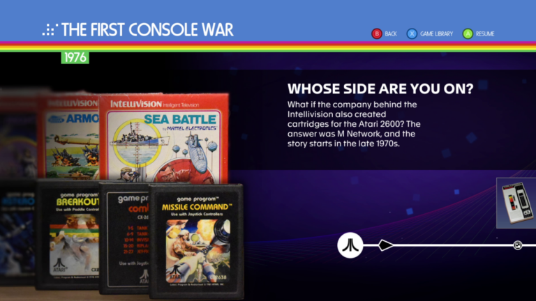 Atari 50’s console-war expansion adds 19 more games on November 8