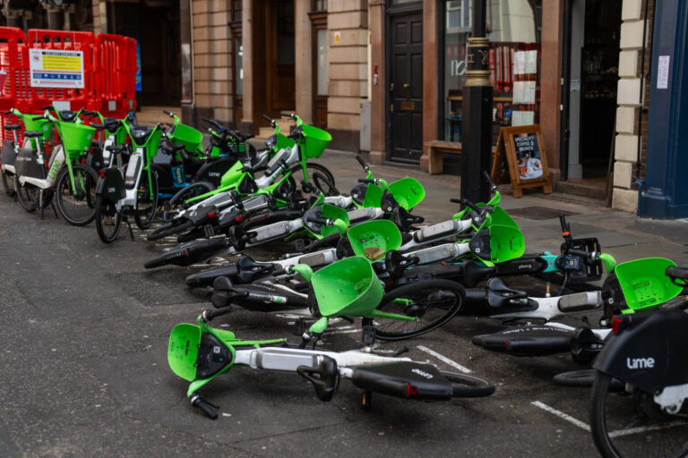 London is taking action against reckless e-bike parking