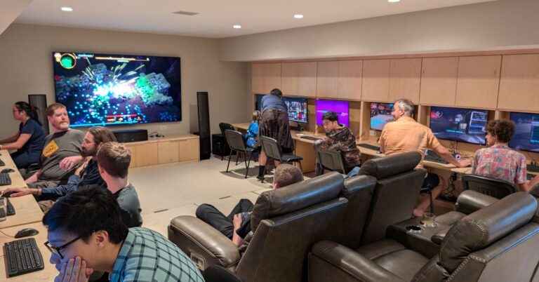 This house is made for LAN gaming parties