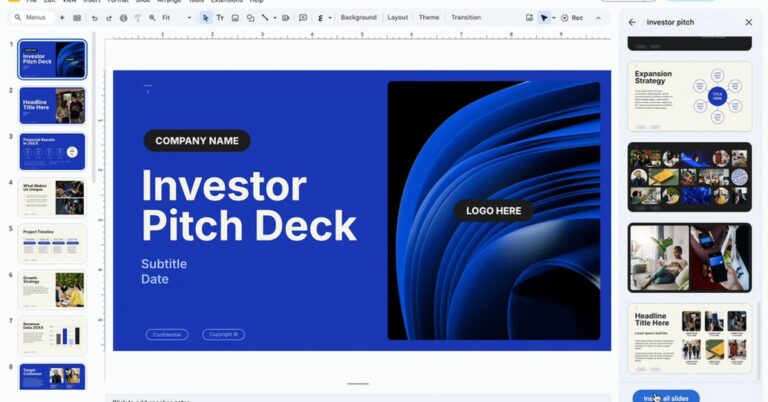 Google Slides is getting a new collection of professionally designed templates