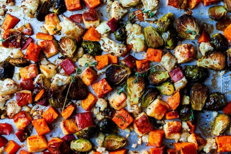 halloumi and fall vegetable roast – smitten kitchen