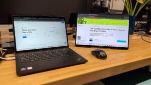 I used this ultralight portable monitor for a week and can’t go back to one display