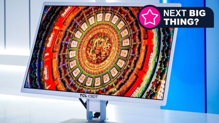 OLED monitors and TVs could get cheaper soon thanks to TCL’s inkjet breakthrough