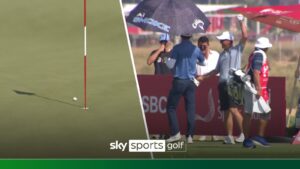 'Unbelievably good!' | Cockerill NAILS hole-in-one!