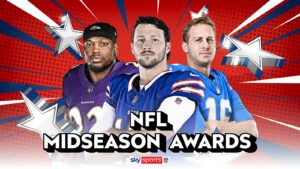 NFL midseason awards 2024: Super Bowl favourite, MVP frontrunner, Play of the Year and rookie sensations | NFL News