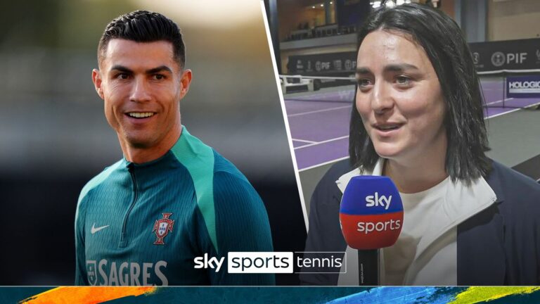 Cristiano Ronaldo has been a huge inspiration for me, says Ons Jabeur after meeting football great during WTA Finals | Tennis News