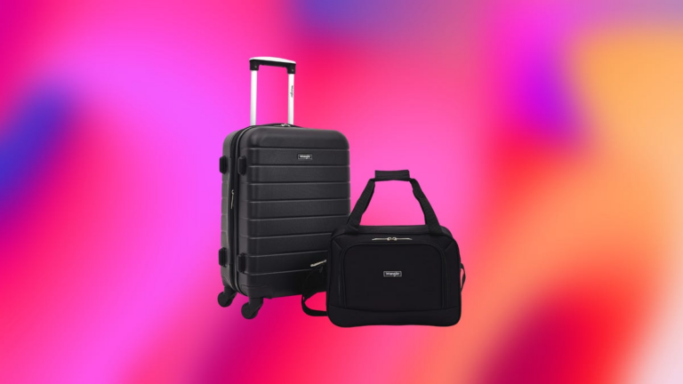 Jetsetters Should Snag This Wrangler Luggage Set While It’s Down to Just $40