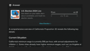 AI meets democracy on Perplexity AI’s new Election Information Hub