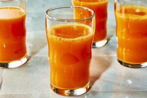 Orange-Carrot Turmeric Ginger Shots