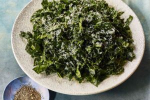 Cacio e Pepe-Inspired Kale Salad