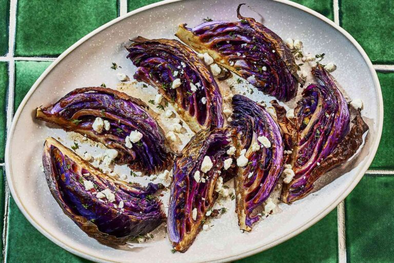 Balsamic Roasted Red Cabbage