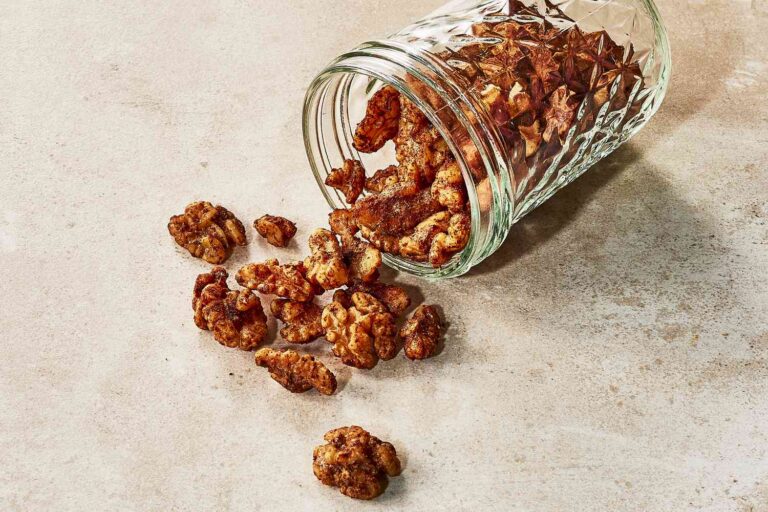 Spiced Roasted Walnuts