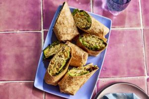 Turmeric Chicken & Avocado Wrap