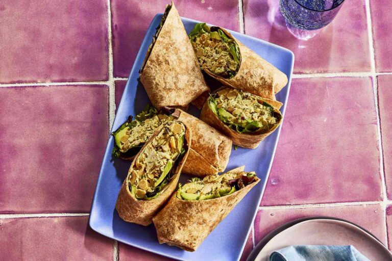 Turmeric Chicken & Avocado Wrap