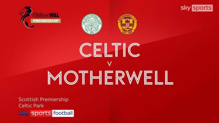 Celtic 4-0 Motherwell