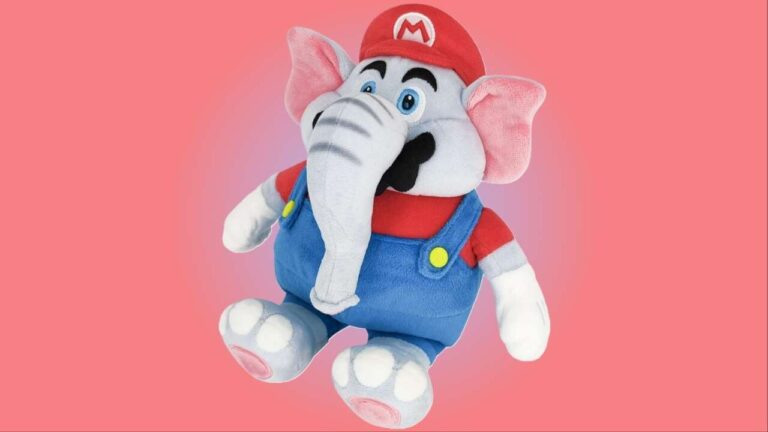 Super Mario Bros. Wonder Elephant Mario Plush On Sale For Best Price Yet