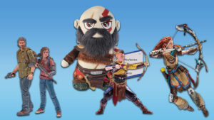 PlayStation Action Figures And Plushies Hit New Low Prices – Kratos Plush Has Textured Beard