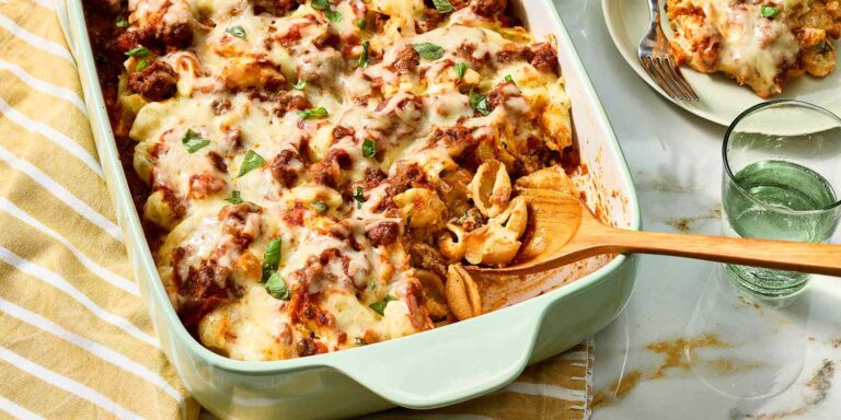 Unstuffed Shells Pasta Bake Recipe