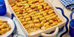 Chicken Bacon Ranch Casserole Tater Tot Casserole Recipe