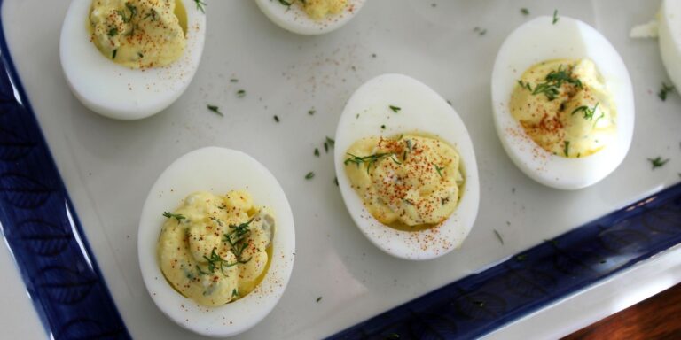 Mediterranean Deviled Eggs Recipe