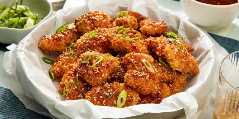 Sweet Chili Popcorn Chicken Recipe