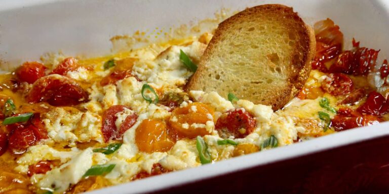 Baked Boursin Tomato Dip Recipe