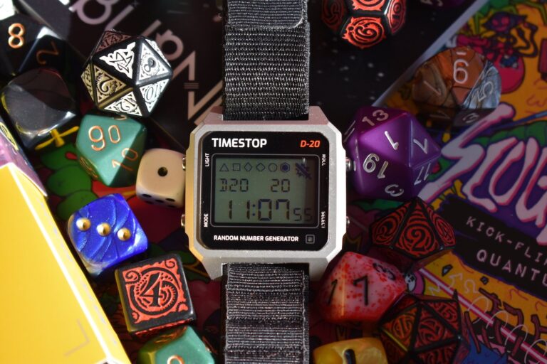 The Timestop D-20 is Almost as Good as Rolling Dice in D&D