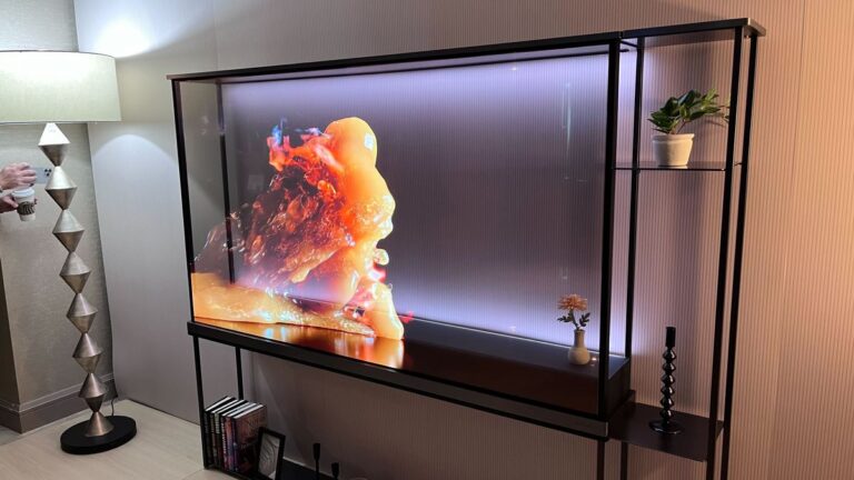 LG’s incredible, transparent OLED TV is now available to buy, and no it’s not cheap