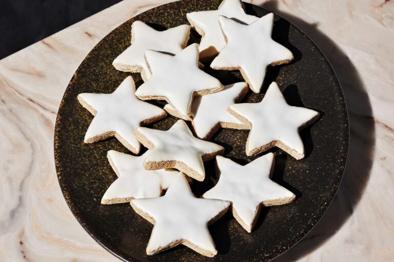 Zimtsterne (German Cinnamon Star Cookies)