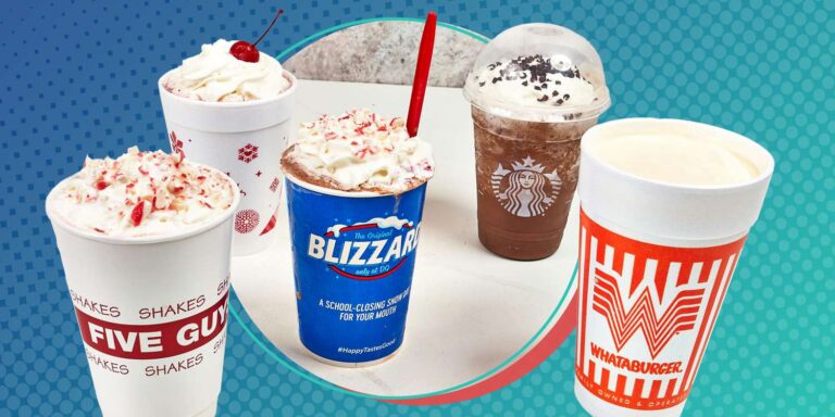 I Tried 5 Different Fast Food Peppermint Shakes And The Best One Completely Surprised Me