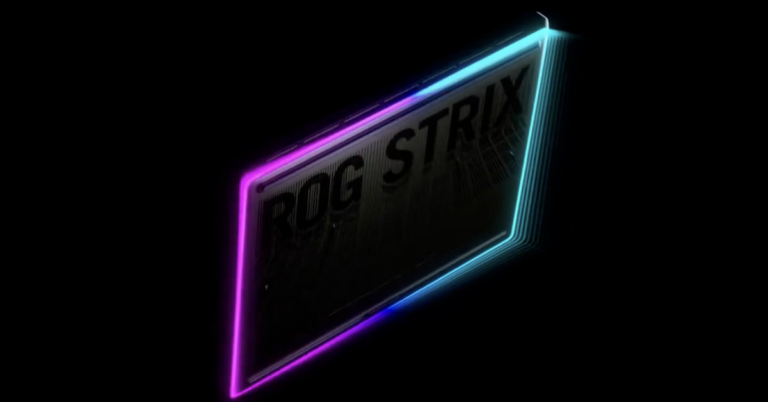 Asus teases a new RGB-outlined Rog Strix laptop coming next year