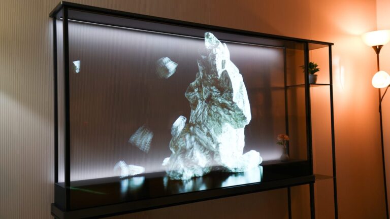 You can finally buy LG’s transparent OLED TV – if you’re willing to pay $60,000