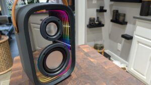 I tested a transparent Bluetooth speaker, and it’s an EQ setting away from excellence