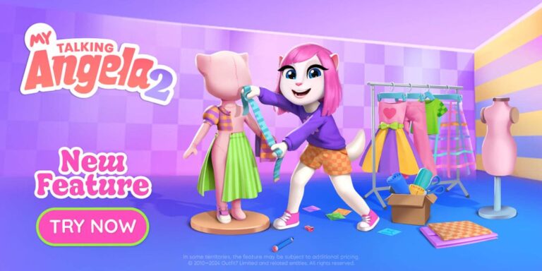 My Talking Angela 2 Unveils All-New Fashion Editor Feature