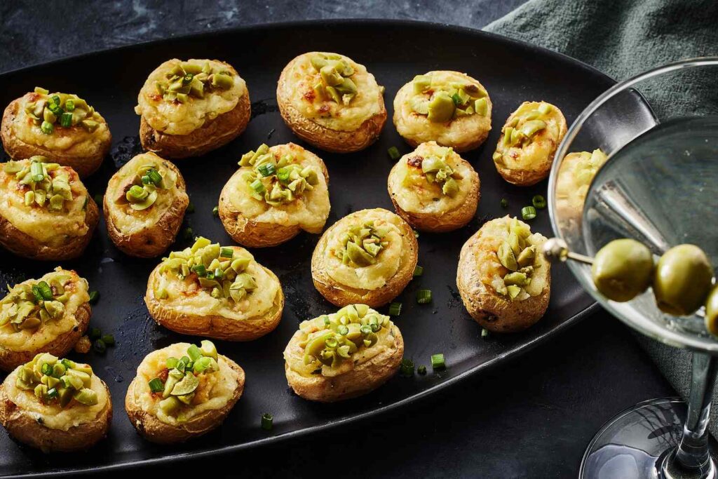 Mini Stuffed Potatoes