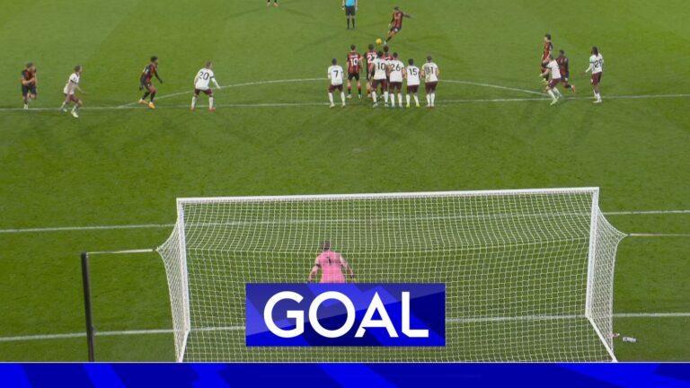 'Something SPECIAL indeed!' | Unal levels with STUNNING free-kick!