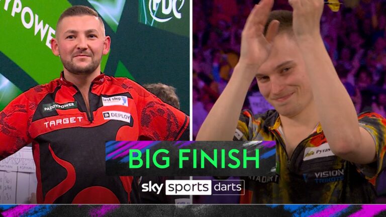 TOPS, TOPS FINISH! Pietreczko applauds Aspinall's stunning 131 checkout