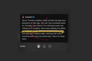 Threads now lets you scribble on top of other users’ posts