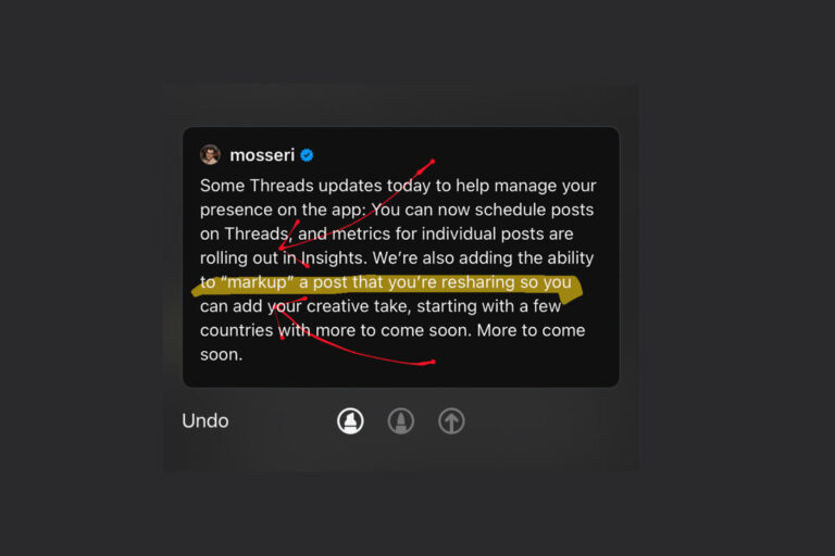 Threads now lets you scribble on top of other users’ posts